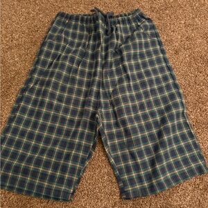 Cozy Plaid Kids Pajama Bottoms